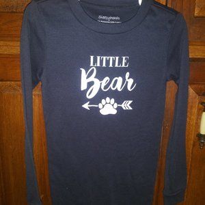 Sleepyheads Little Bear Pajama Top Size 6